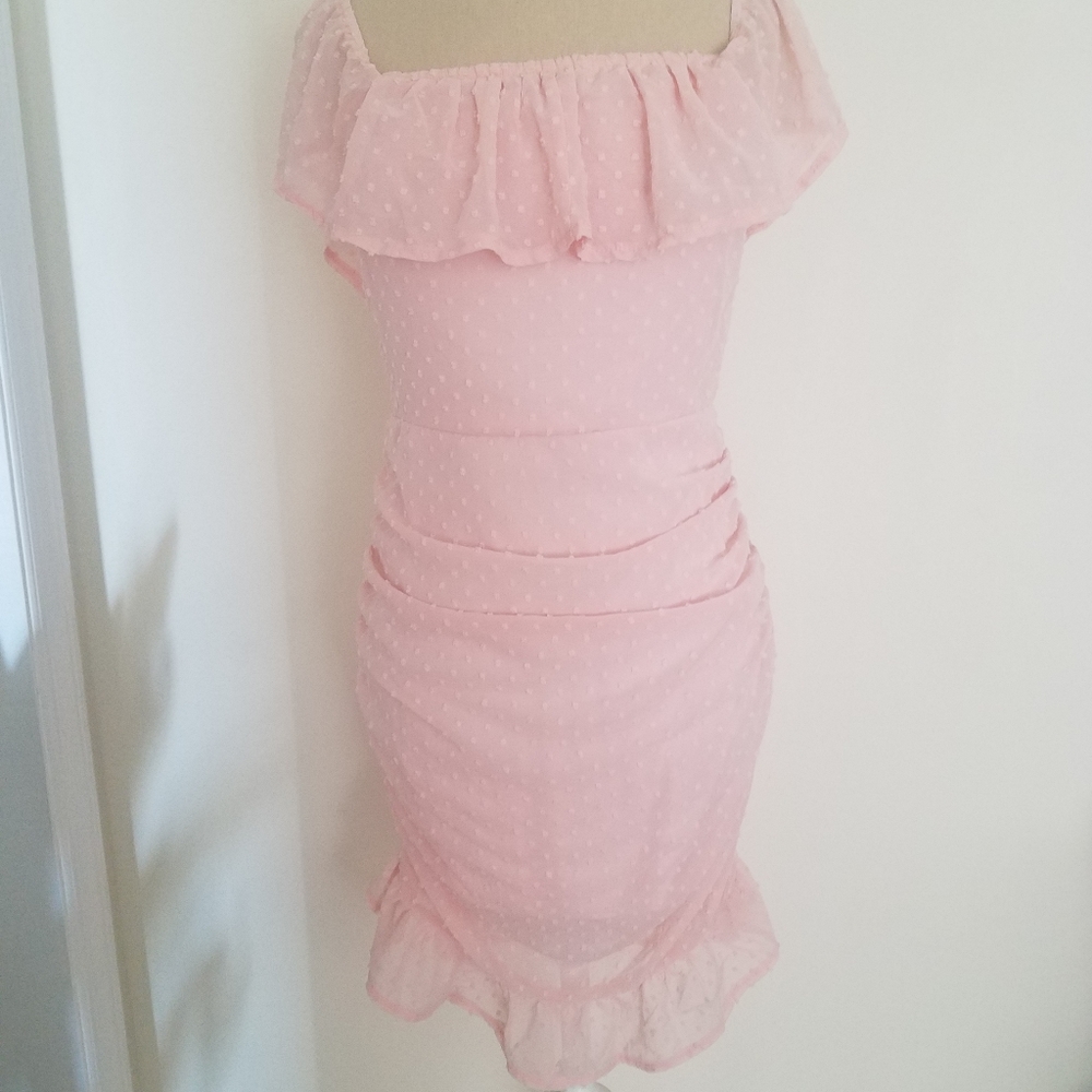 Eilly Bazar. Pink Dress.
